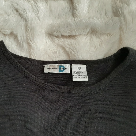 Short Sleeved Cotton Sweater - Picture 3 of 3